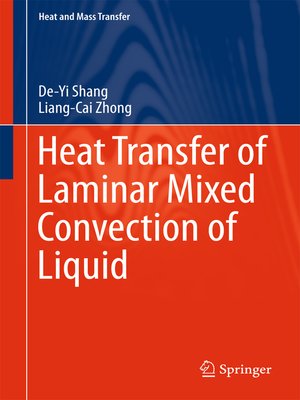 cover image of Heat Transfer of Laminar Mixed Convection of Liquid